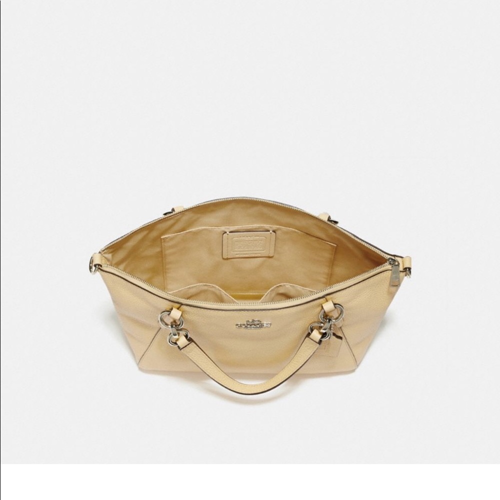 Coach Yellow Satchel Bag - Picture 3 of 6